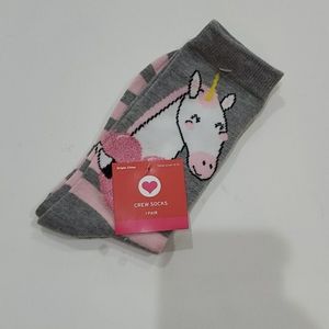 Cute Unicorn socks🦄🦄💐🌺🌹